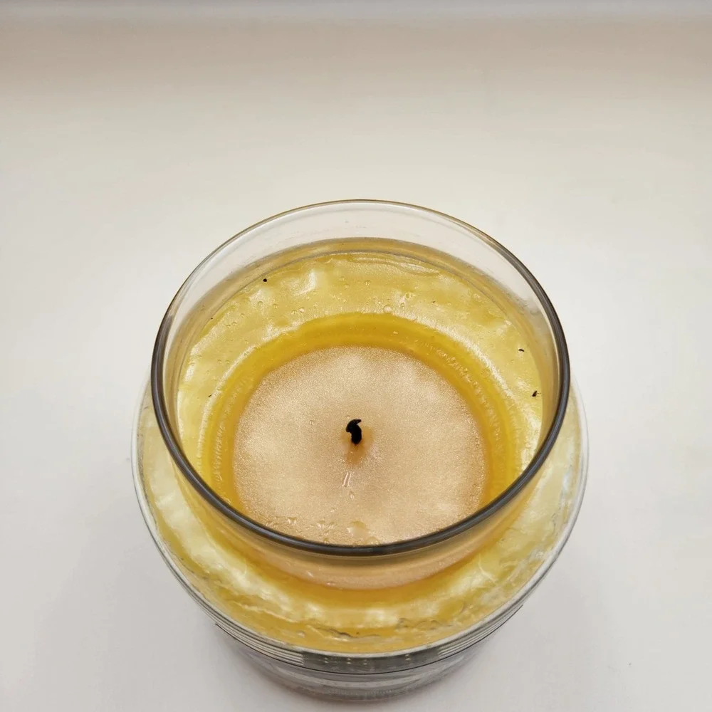 Yankee Candle Black Band Vanilla Cookie Retired 14.5oz Lidded Jar Older Version